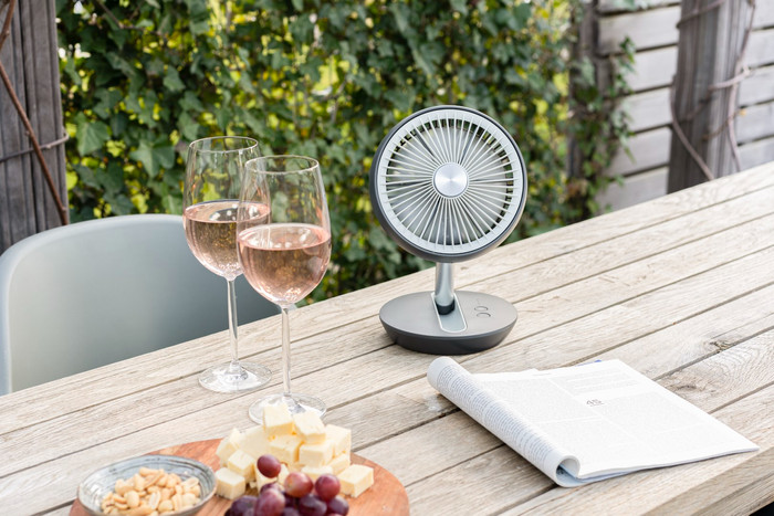 Eurom Vento Cordless Foldable produit à l'usage