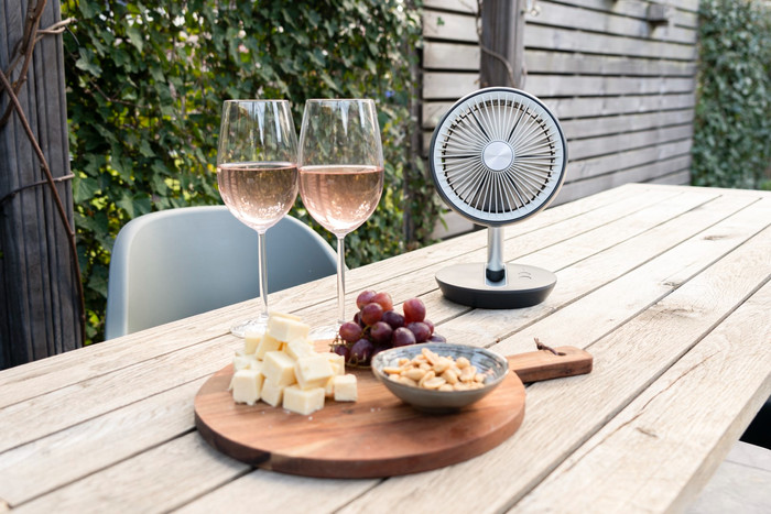 Eurom Vento Cordless Foldable produit à l'usage