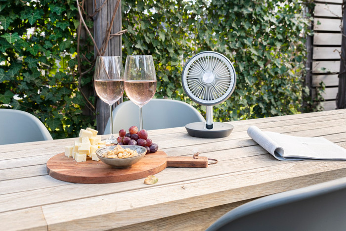 Eurom Vento Cordless Foldable produit à l'usage