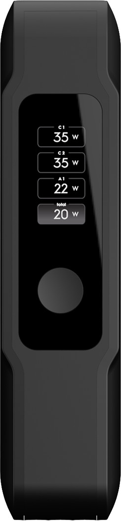 Xtorm NextGen Batterie Externe 35 W 10 000 mAh Noir côté gauche