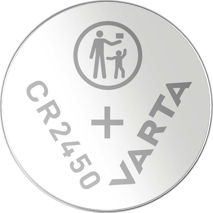 Varta Lithium Coin CR2450 BLI 2 Pièces avant