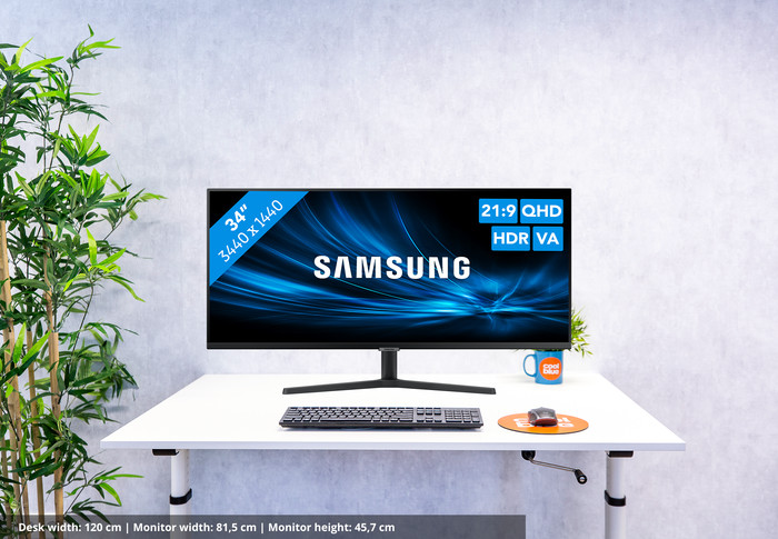 Samsung ViewFinity S5 LS34C500GAU visual Coolblue 1