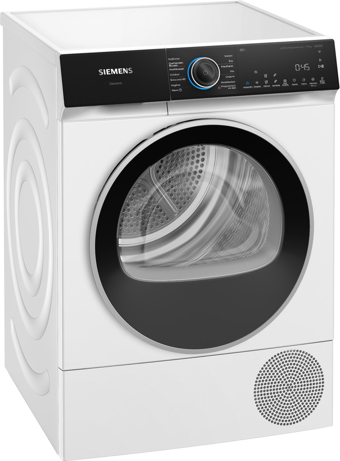 Siemens WQ45H2B7NL SelfCleaning Condenser rechterkant