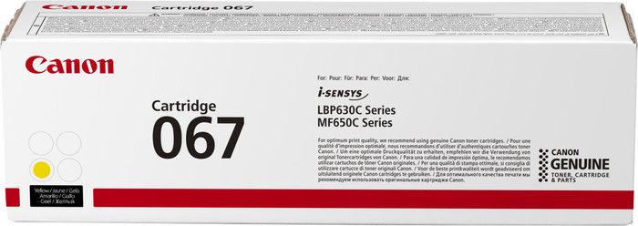 Canon 067 Toner Jaune Main Image