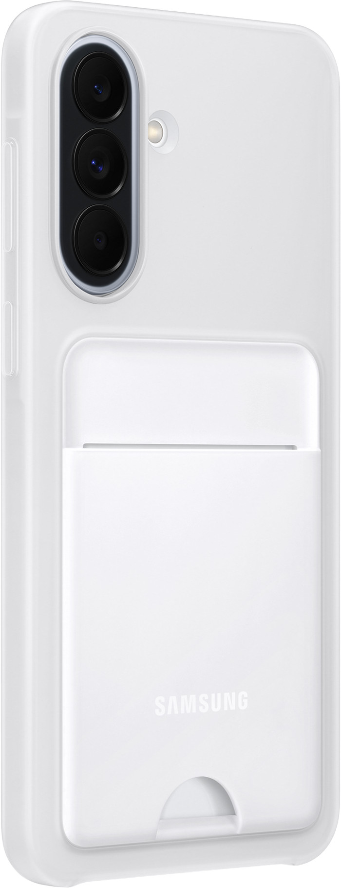 Samsung Galaxy A37 Card Slot Back Cover Wit rechterkant