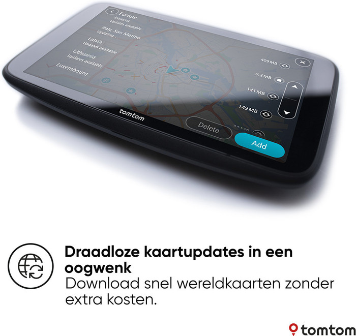 TomTom Go Superior 6 Wereld visual leverancier