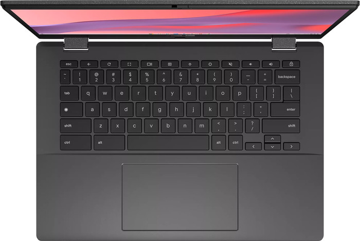 ASUS Chromebook Flip CM1402FM2A-EC0290 Azerty bovenkant
