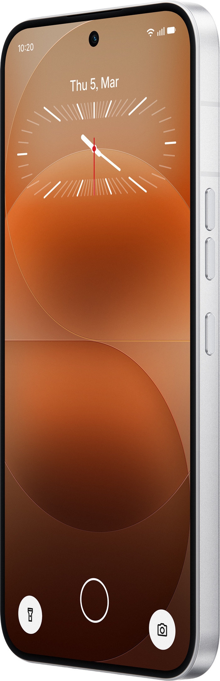 Nothing Phone (4a) Pro 256GB Zilver 5G voorkant