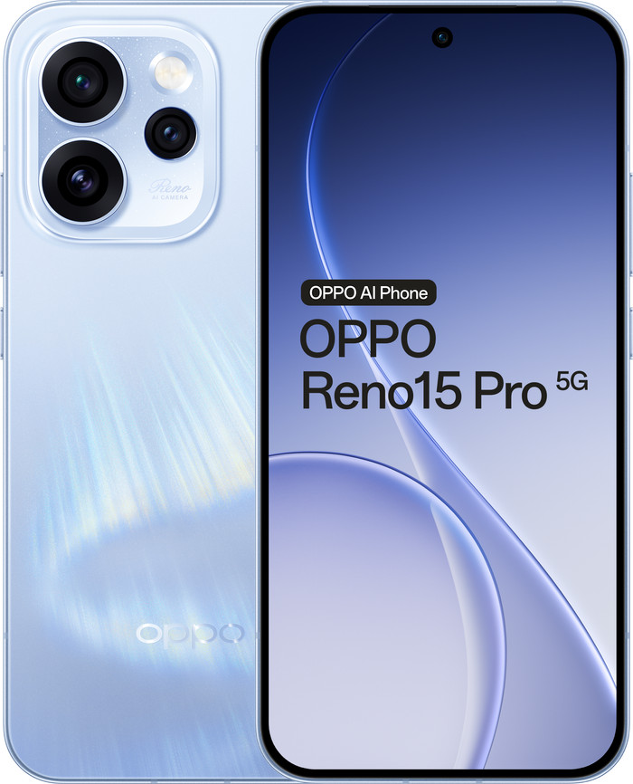 OPPO Reno15 Pro 512GB Lichtblauw 5G Main Image