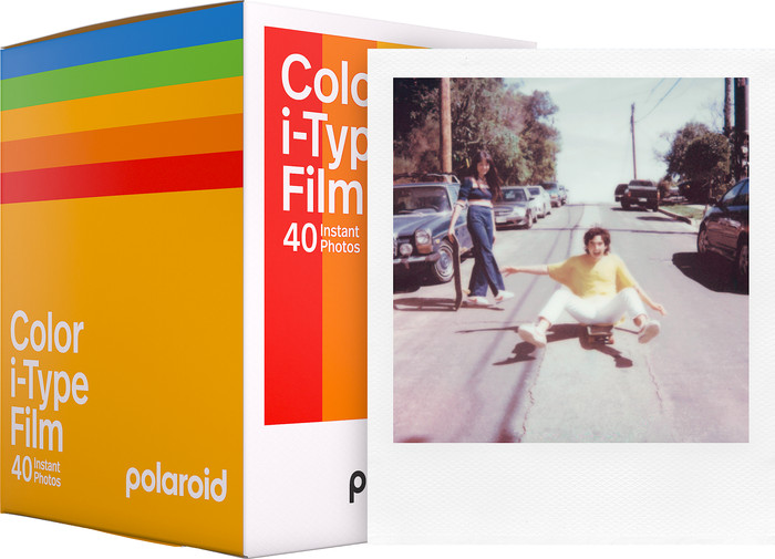 Polaroid Papier Photo Color Instant i-Type Film (40 Feuilles) produit à l'usage
