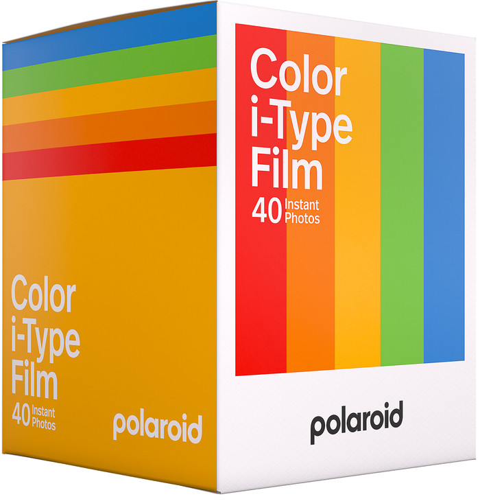 Polaroid Papier Photo Color Instant i-Type Film (40 Feuilles) null