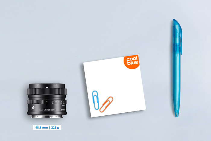 Sigma 17mm f/4 DG DN Contemporary Sony E Mount visual Coolblue 2