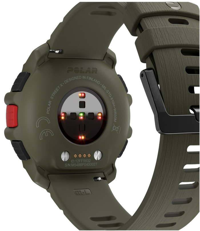 Polar Street X Groen 45mm achterkant