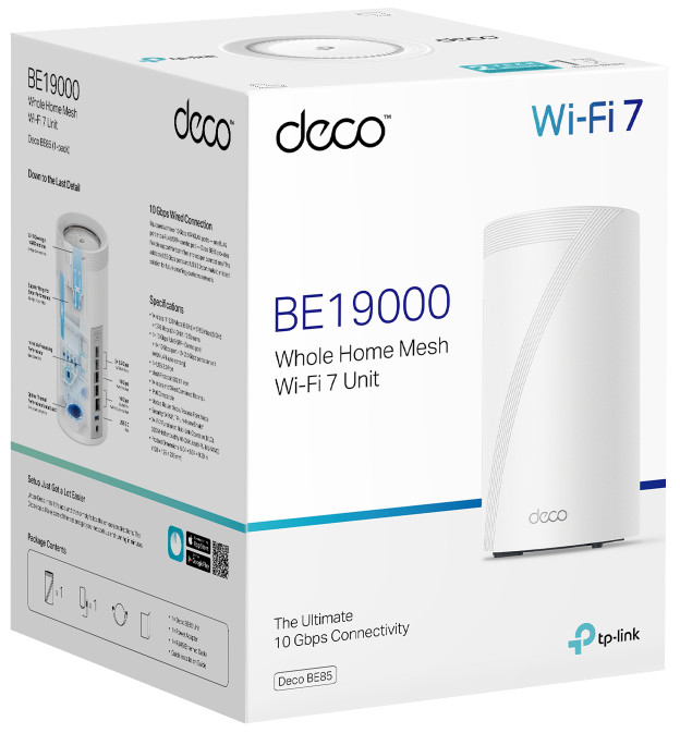 TP-Link Deco BE85 WiFi 7 Mesh 1-pack null