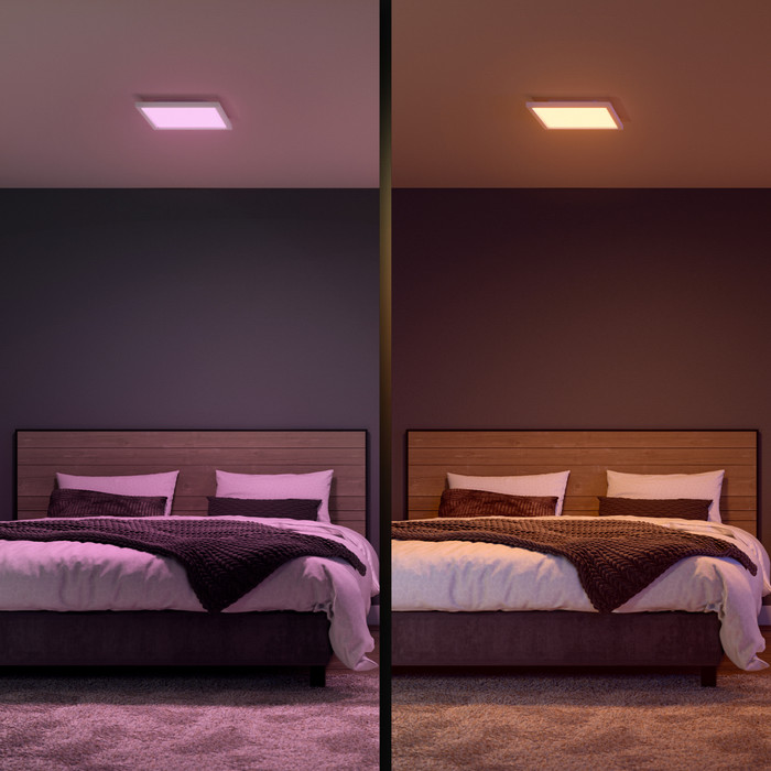 Philips Hue Surimu Panneau Lumineux Carré White and Color Blanc null
