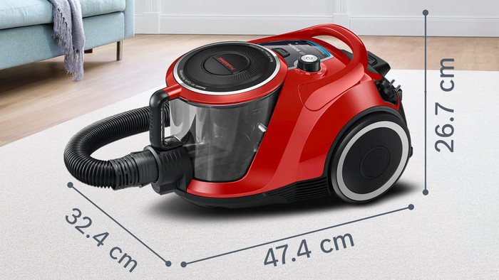 Bosch Serie 6 ProAnimal BGC41PET product in gebruik