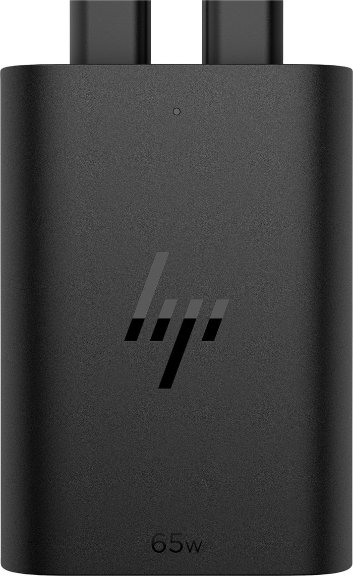 HP 65W GaN USB-C Laptop Charger front