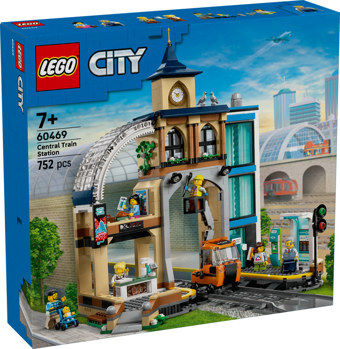 LEGO City - La Gare Centrale 60469 emballage