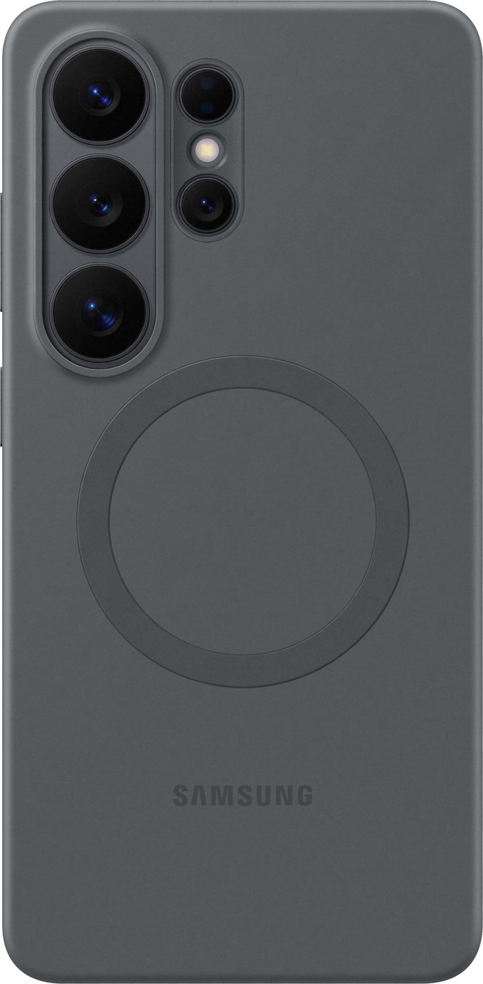 Samsung Galaxy S26 Ultra Silicone Back Cover with Magnet Black Main Image