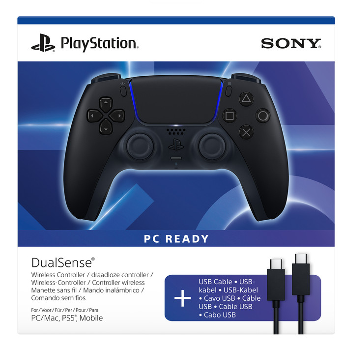 Sony Playstation 5 DualSense Draadloze Controller met USB kabel verpakking