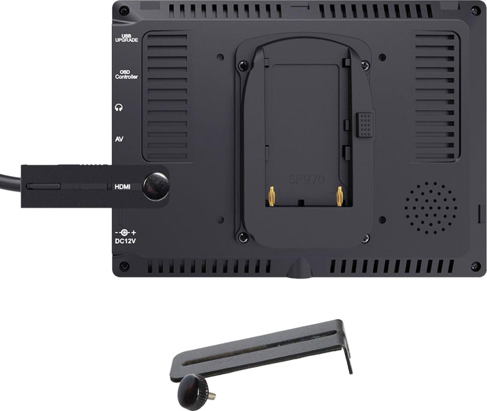 Feelworld 7 Inch 4K FW759 achterkant