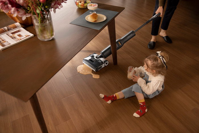 Roborock F25 ACE product in gebruik