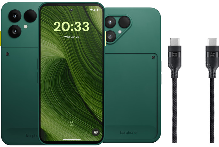 Fairphone 6 256GB Groen 5G + Basis accessoirepakket Main Image