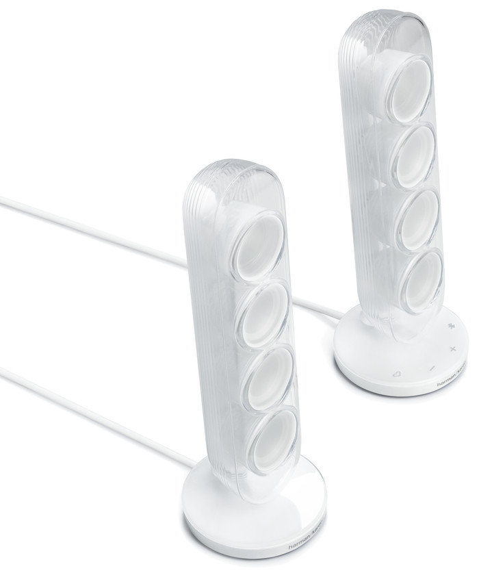 Harman Kardon SoundSticks 5 Wifi Wit detail