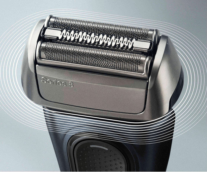 Braun Series 8 8513s Gray detail