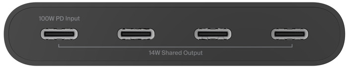 Belkin Connect USB-C/4-poty USB-C Hub null