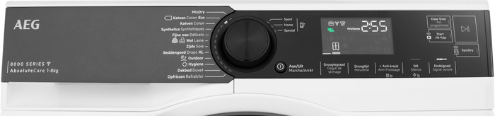 AEG LR86CB86 PowerCare + AEG TR86CBC86 AbsoluteCare detail