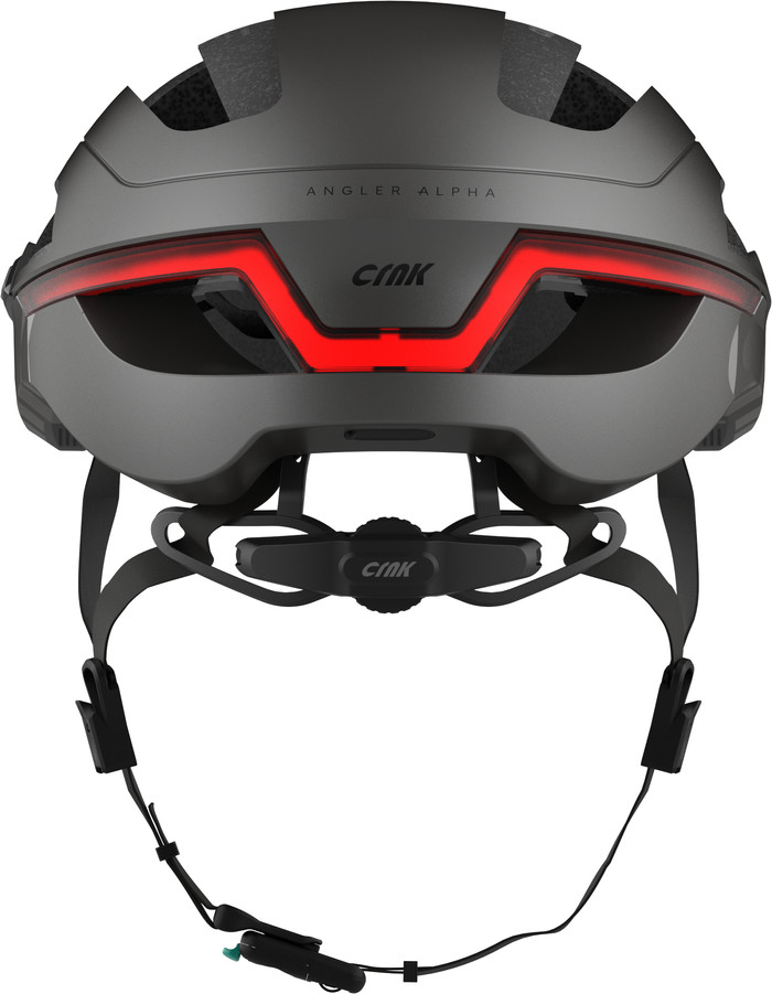 CRNK Angler Alpha Metallic Zwart M achterkant