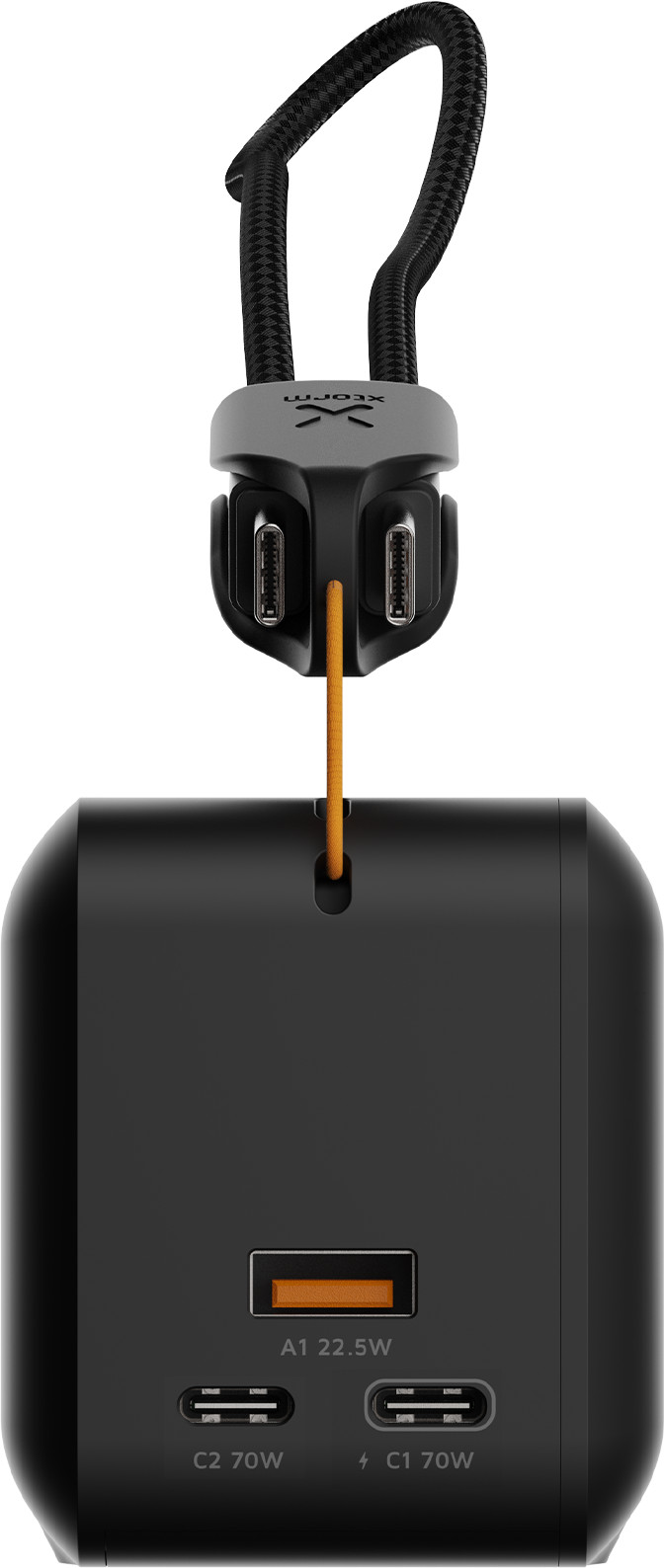 Xtorm NextGen 70W Powerbank 27.000mAh Zwart voorkant