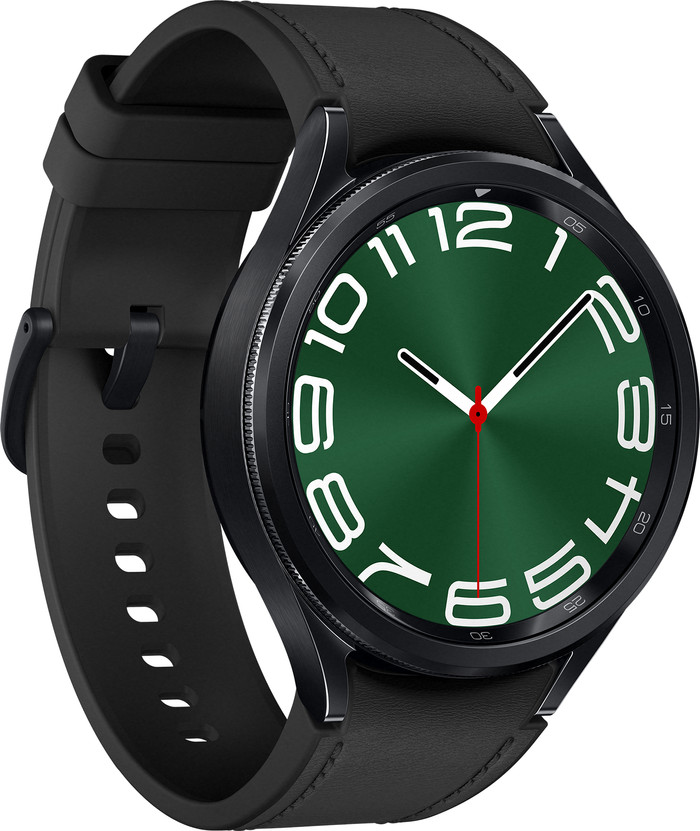 Samsung Galaxy Watch 6 Classic Noir 47 mm côté gauche