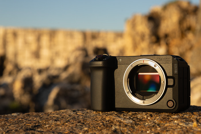 Canon EOS R6 V product in gebruik