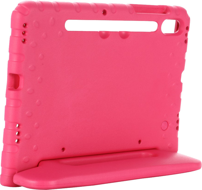 Just in Case Classic Samsung Galaxy Tab S9/S9 FE/S10 FE/S10 Lite Kids Cover Roze rechterkant
