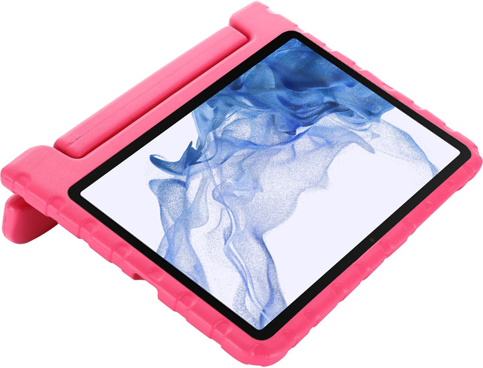 Just in Case Classic Samsung Galaxy Tab S9/S9 FE/S10 FE/S10 Lite Kids Cover Roze rechterkant