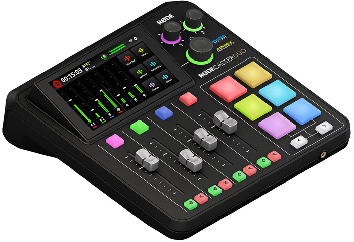 RØDE RØDECaster Duo Black front