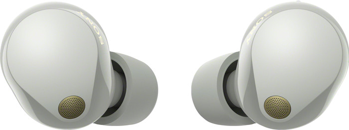 Sony WF-1000XM5 Zilver detail