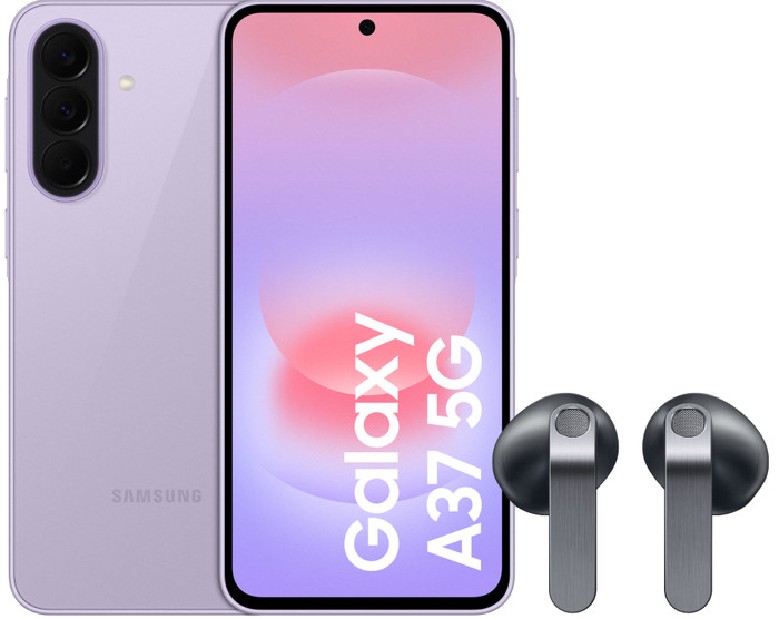 Samsung Galaxy A37 256 Go Rose 5G + Samsung Galaxy Buds4 Noir Main Image