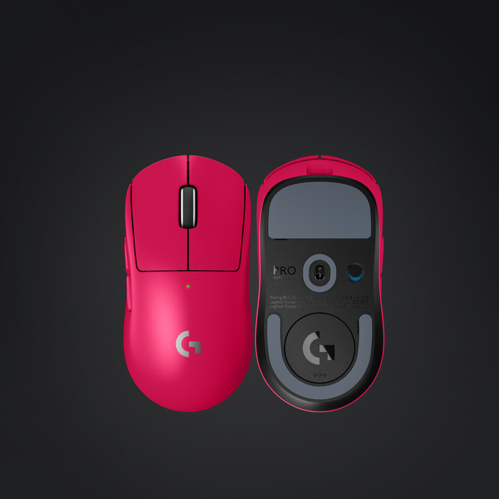 Logitech G PRO X Superlight 2 Lightspeed Souris Gamer Sans Fil Magenta produit à l'usage