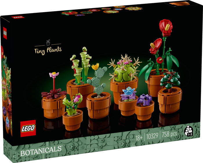 LEGO Botanicals Mini Plantjes 10329 verpakking