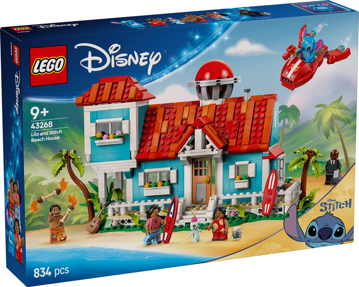 LEGO Disney - La Maison sur la Plage de Lilo et Stitch 43268 emballage