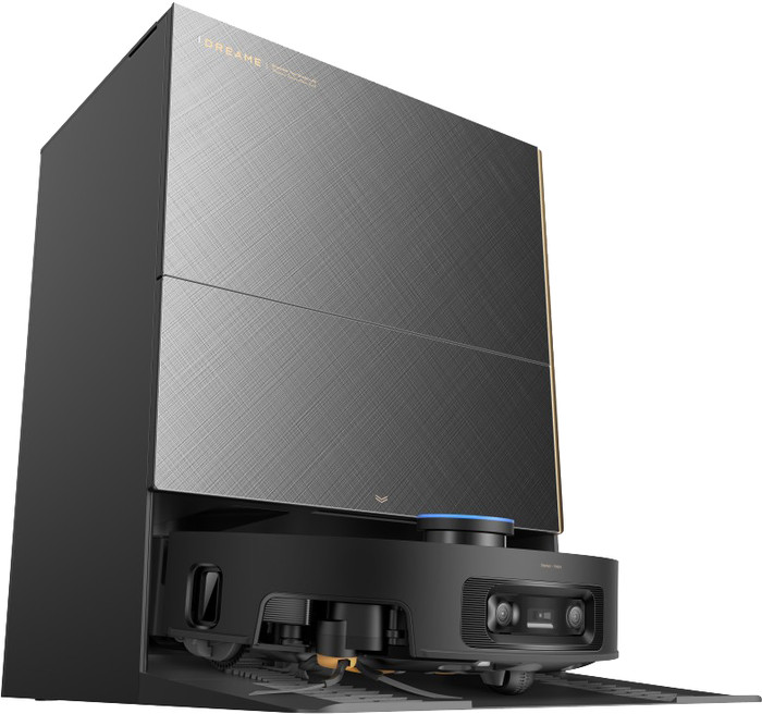 Dreame X60 Pro Ultra Complete Grey linkerkant