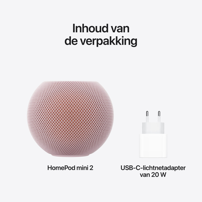 Apple HomePod mini 2 Rose visuel fournisseur