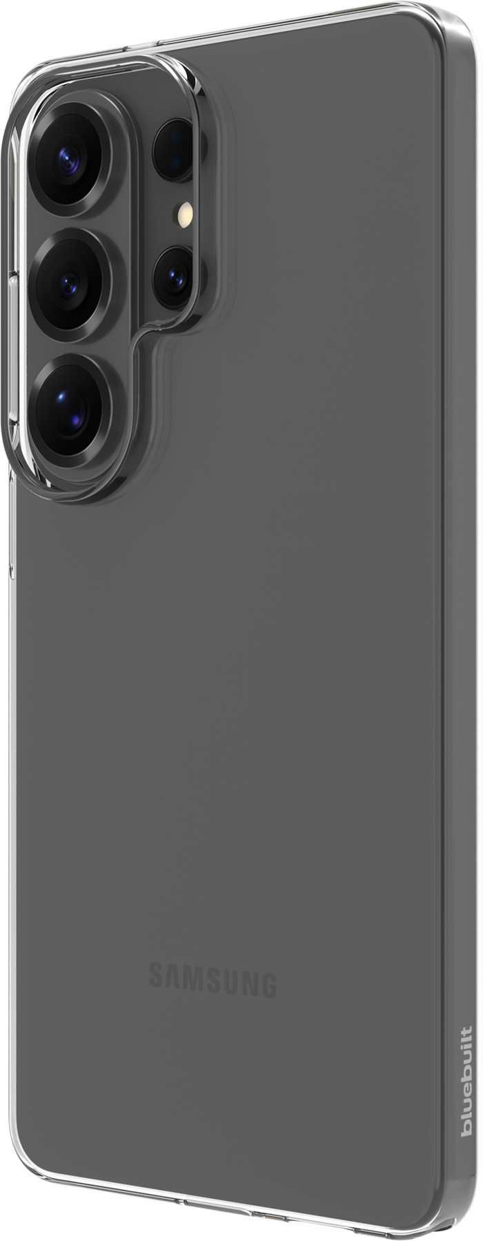 BlueBuilt Samsung Galaxy S26 Ultra Back Cover Transparant rechterkant