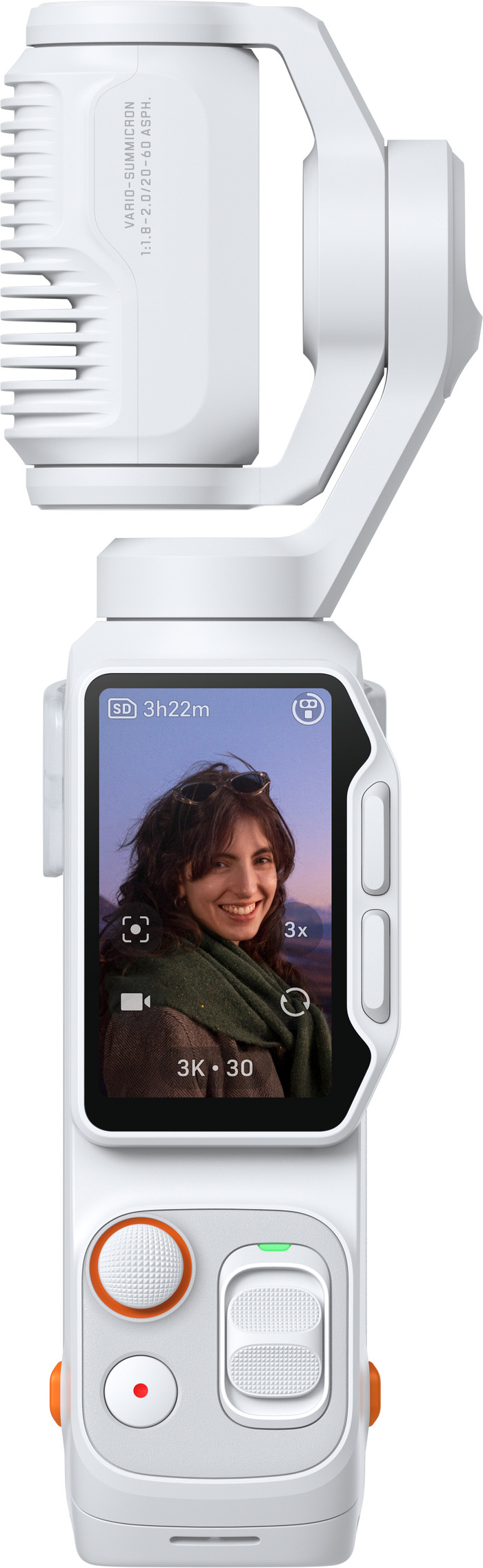 Insta360 Luna Ultra Blanc avant