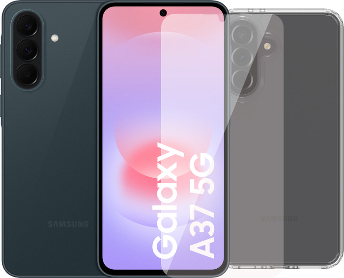 Samsung Galaxy A37 256 Go Vert Foncé 5G + Pack d'Accessoires Main Image