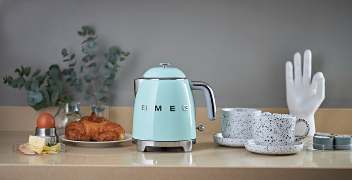 SMEG KLF05PGEU Vert d'eau produit à l'usage