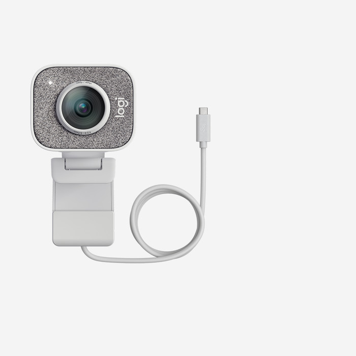 Logitech StreamCam via USB-C Blanc détail